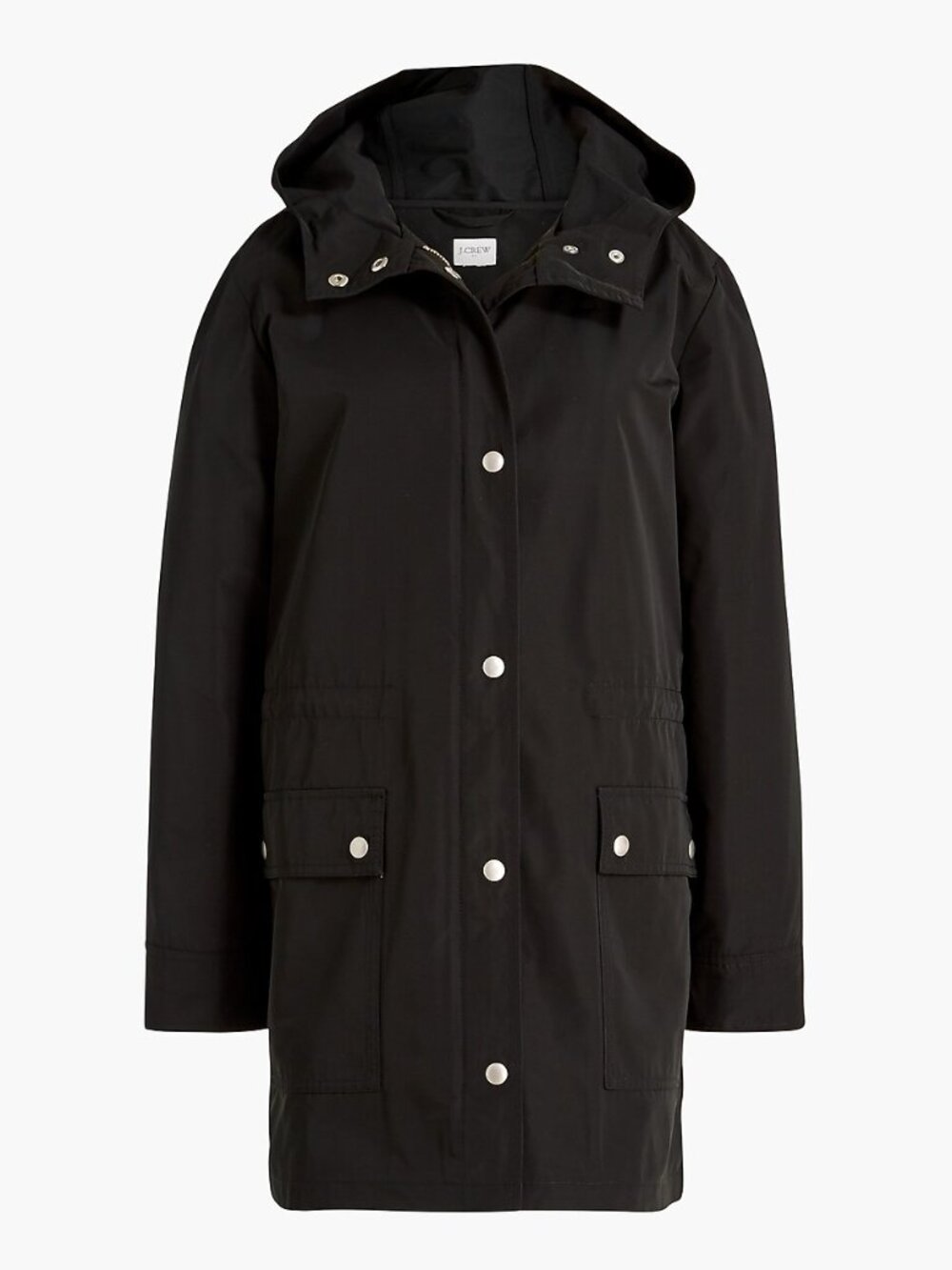 J. Crew Factory Midi Utility Raincoat